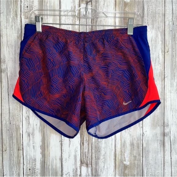 Nike Pants - Nike Dynamic Blue and Red Running Shorts